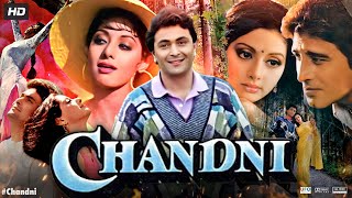 Chandni 1989 Full Movie in Hindi  Sridevi Rishi Kapoor Vinod Khanna Waheeda R  Review amp Facts [upl. by Pulchia]