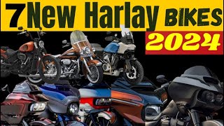 7 New Harley Davidson Motorcycles For 2024 🔥Harley Davidson Bike ✅ 2024 Harlay davidson motorcycles [upl. by Anastasio35]