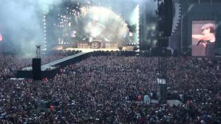 ACDC  Olympiastadion Berlin 220610 Intro Rock N Roll Train HD Camera [upl. by Aracat]