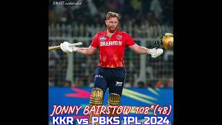 Jonny Bairstow Batting 🎯Impossible Win vs Kkr Record Century ipl 🔥💯 [upl. by Ajiram]