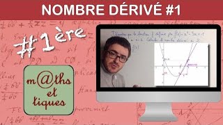 Calculer le nombre dérivé 1  Première [upl. by Margette]