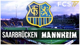 1 FC Saarbrücken  SV Waldhof MannheimSpielzusammenfassung 26 Spieltag [upl. by Ayotas271]