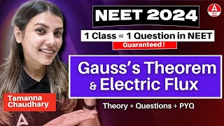 Gauss’s Law and Electric Flux  Part 2  NEET 2024  Class 12th Physics by Tamanna Chaudhary [upl. by Ylecic979]