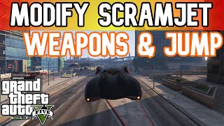 Gta 5 How to Modify Scramjet  How to use Jump amp Weapons on Scramjet Gta [upl. by Flanna262]