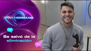 ¡CONTESTÓ EL TELÉFONO ROJO Manuel logró salvarse de la eliminación  Gran Hermano Chile  TEMP 02 [upl. by Felicdad42]