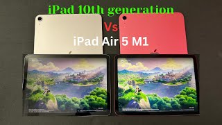 iPad 10th generation vs iPad Air 5 2023 [upl. by Lati]