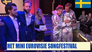 Streetlab  Het Mini Eurovisie Songfestival Zweden [upl. by Rednazxela]