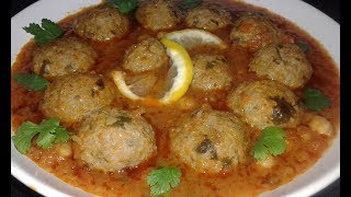 دولمة سردين كريات السردين بالمرق Dolma sardine boulettes de sardine en sauce [upl. by Nohsid]