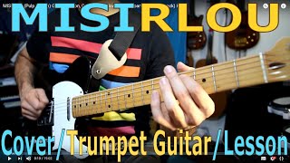 MISIRLOU Pulp Fiction Guitar Lesson Cover Dick Dale How to play Tutorial [upl. by Ytoc]