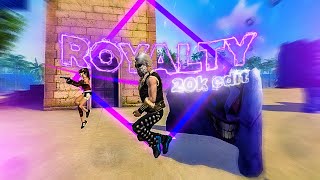 Royalty  20k sub edit  Free fire iPhone 8 plus [upl. by Auos]