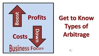 Get to Know Types of Arbitrage [upl. by Arliene]