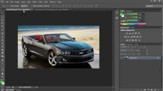 How to Use Cut and Paste in Photoshop CS6 [upl. by Aremahs]