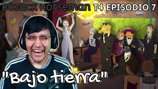 JugandorCriticon Reacciona a Bojack Horseman Temporada 4 Episodio 7 Bajo tierra [upl. by Helfant]