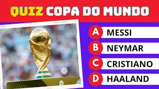 ⚽🏆 QUANTO VOCÊ SABE SOBRE COPA DO MUNDO  QUIZ COPA DO MUNDO [upl. by Tdnarb]