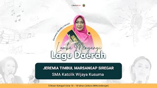 Jeremia Timbul Marsangap Siregar  SMA Katolik Wijaya Kusuma I Bengawan Solo [upl. by Akierdna529]