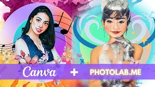 Cartoon Style Profile Pictures With Canva amp Photolabme [upl. by Ayel170]