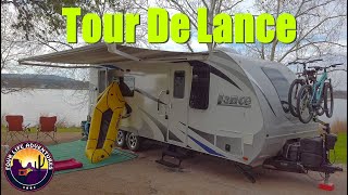 Lance 2285 TOUR  Our Home  Full time RV Living [upl. by Akenna]