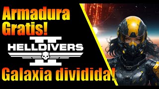 Helldivers 2  Armadura gratis  Ya dennos las minas  Noticias 05 de agosto [upl. by Yltneb49]