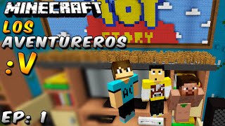 Minecraft Los Aventureros V Daarick y Anthony Ep1  Rabahrex [upl. by Ailices164]