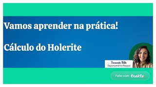 Cálculo do Holerite [upl. by Ettelracs]