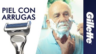 NUEVA Gillette SkinGuard Sensitive La afeitadora ideal para pieles con arrugas [upl. by Rogers]