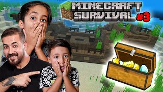 İki Tane Batık Gemi Bulduk😱  Minecraft Öğreniyorum Bölüm 3  Minecraft Survival [upl. by Nidnarb]