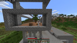 Minecraft Ep13 construccion de el invernadero de abejas [upl. by Justinian]