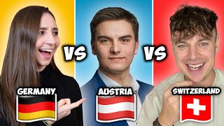 ONE language FIVE dialects German vs Austrian vs Swiss  Feli from Germany [upl. by Idner]