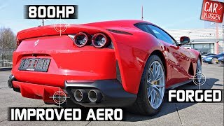 INSIDE the NEW Ferrari 812superfast 2018  Interior Exterior DETAILS w REVS [upl. by Chimene931]