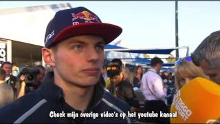 max verstappen na de race van australië 2016 [upl. by Enialed573]