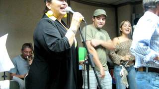 los melodicos con veronica rey en vivo [upl. by Avictor709]