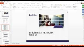 BrightSign Networks Web UI [upl. by Bell563]