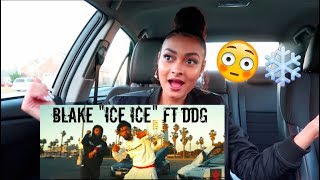 BLAKE Feat DDG quotIce Icequot WSHH Exclusive  Official Music Video  REACTION [upl. by Razaele]