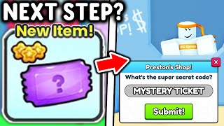 I Attempt NEXT STEP To USE MYSTERY TICKET For Secret Scavenger Hunt in Roblox Pet Simulator 99 [upl. by Sokim]