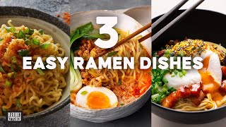 My BEST ramen noodle recipes  Creamy Lemon Instant Ramen Tantanmen amp Mazemen  Marions Kitchen [upl. by Nilrem]