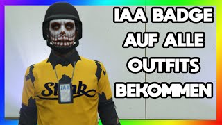 Solo IAA Badge auf jedes Outfit bekommen in GTA Online Ps4 [upl. by Higbee]