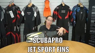 Scubapro Jet Sport Fin REVIEW [upl. by Neerroc]