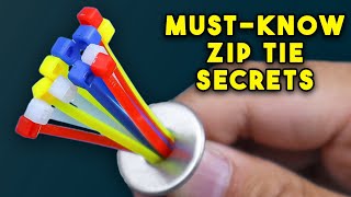 Why Didn’T I Know About These 62 Zip Tie Secrets Before [upl. by Amitarp]