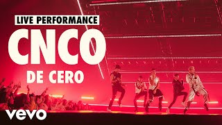 CNCO  De Cero Live  Vevo LIFT Live Sessions [upl. by Dubois]