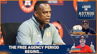 The Astros have 5 days to resign free agents and Dusty said what [upl. by Wolfie]