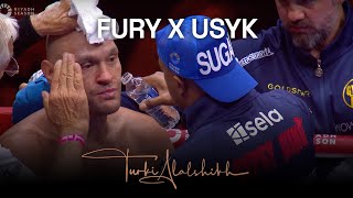 نزال القرن مع فيوري ضد اوزيك  Ring of fire FURY vs USYK [upl. by Pepillo]