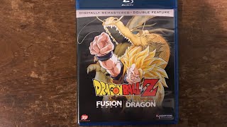 DBZ Fusion Reborn amp Wrath of the Dragon Bluray Unboxing 4K [upl. by Molloy]