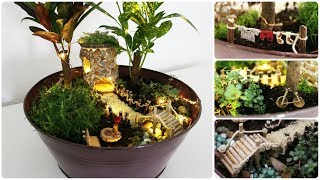 Fairy Garden 8  DIY  Minigarten im Topf [upl. by Poler]