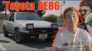 LESSAI  Toyota AE86 Trueno Initial D  Livraison express  Vilebrequin [upl. by Hauge990]