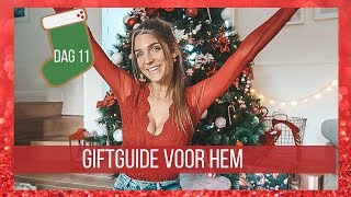 VLOGMAS DAG 11GIFTGUIDE VOOR HEM😊🎁 [upl. by Noryk]