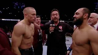 Georges St Pierre VS Johnny Hendricks FULL FIGHT [upl. by Polik843]