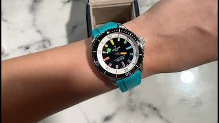 UNBOXING Breitling Superocean Rainbow Dial 36 and 42 [upl. by Aissilem]