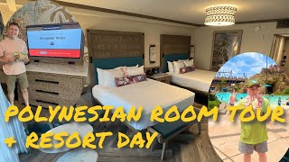 2 Disney’s Polynesian Room Tour amp Resort Day  Walt Disney World Orlando [upl. by Mccoy]