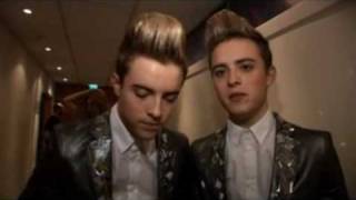 Week 6  John and Edward Jedward  X Factor  Extra Footage [upl. by Nirra]