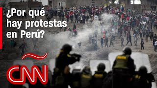 ¿Qué está pasando en Perú Resumen de las protestas en 2 minutos [upl. by Osicnarf31]